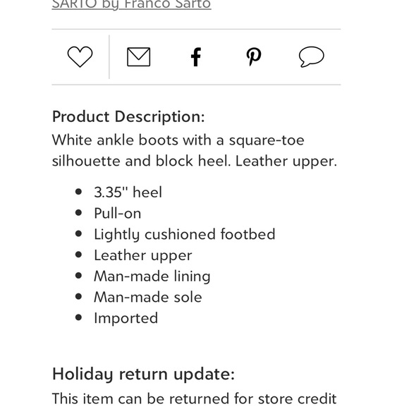 NWT SARTO A-BRAVA IN PUTTY Never tried on size US 9.5 SOFT FOOT & LEATHER BOOTI - Picture 15 of 16